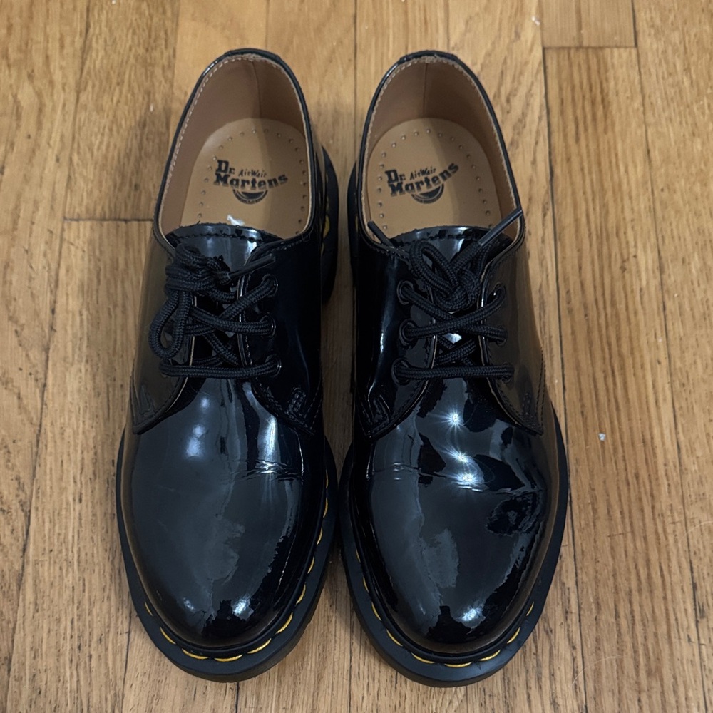 Dr. Martens Glossy Black Oxfords
